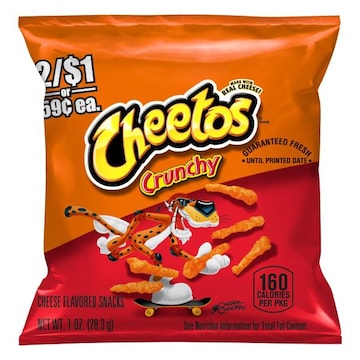 Cheetos Cheese Flavored Snacks, Crunchy
