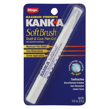 Kanka Soft Brush Pain Gel, Tooth & Gum, Maximum Strength