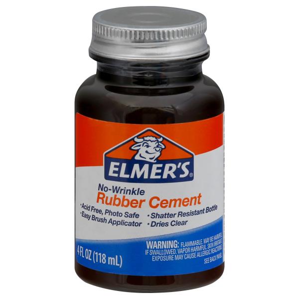 Elmer's Rubber Cement - 118 mL - 1 Each - Mills