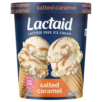 LACTAID Ice Cream, Lactose Free, Salted Caramel