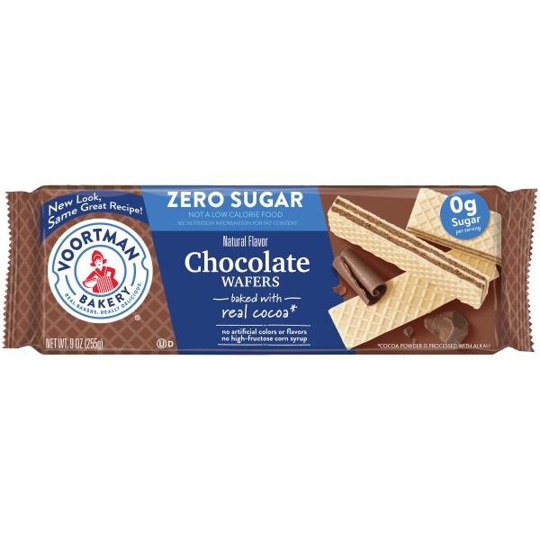Voortman Bakery Wafers, Sugar Free!, Chocolate Publix Super Markets