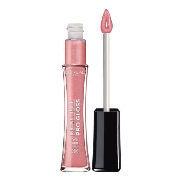 L'Oreal Paris Infallible 8 Hour Pro Lip Gloss, hydrating finish Blush ...