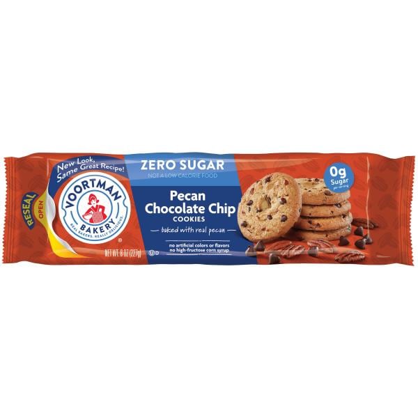 Voortman Bakery Cookies, Sugar Free, Pecan Chocolate Chip | Publix ...