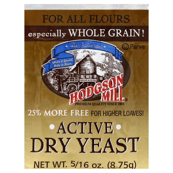 Hodgson Mill Yeast, Active Dry Publix Super Markets