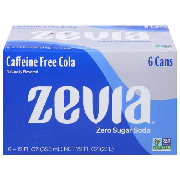 Zevia Soda Zero Sugar Caffeine Free Cola Publix Super Markets Zevia Soda Zero Sugar Caffeine Free Cola Publix Super Markets