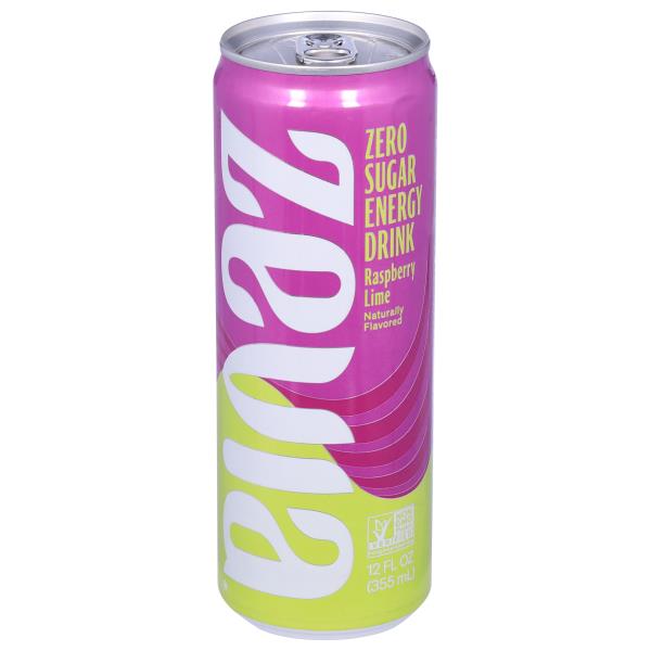 Zevia Energy Drink, Zero Sugar, Raspberry Lime Publix Super Markets