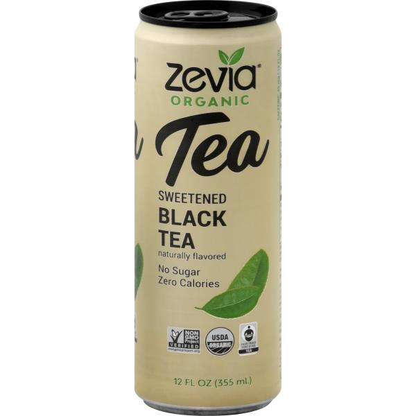 Zevia Black Tea, Organic, Sweetened Publix Super Markets