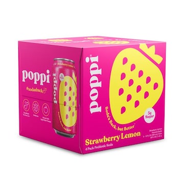 Poppi Strawberry Lemon 4-Pack