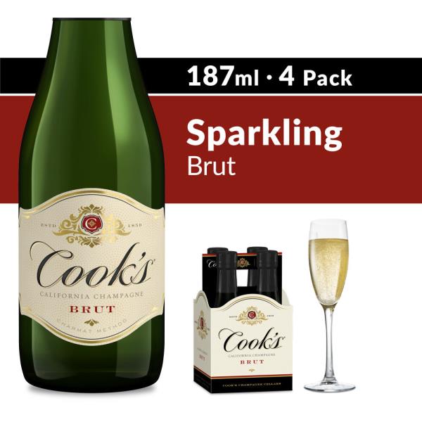 Cook's California Champagne Brut White Sparkling Wine Publix Super