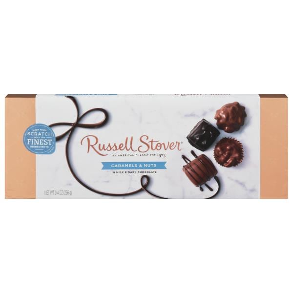 Russell Stover Caramels And Nuts In Milk And Dark Chocolate Publix Super Markets 2814