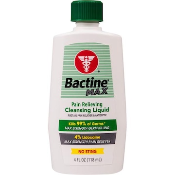 Bactine Max Cleansing Liquid, Pain Relieving
