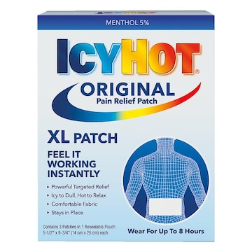 Icy Hot Original Pain Relief Patch, XL