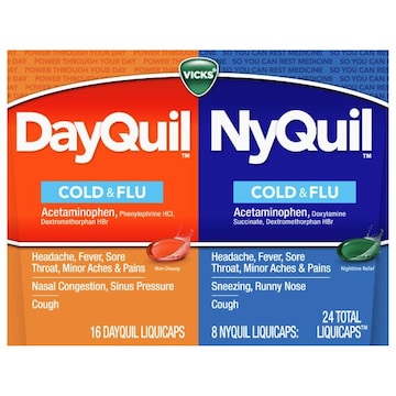Vicks DayQuil/NyQuil Liquicaps Cold & Flu