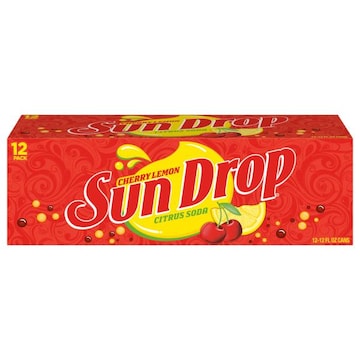 Sun Drop Cherry Lemon Citrus Soda