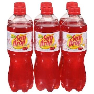Sun Drop Citrus Soda, Cherry Lemon, Diet