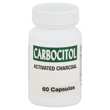 Duy Carbocitol Activated Charcoal, Capsules