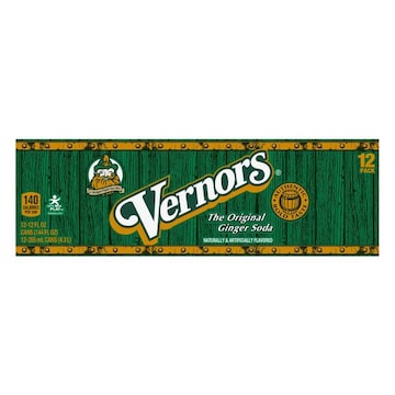 Vernors Ginger Soda, The Original, 12 Pack