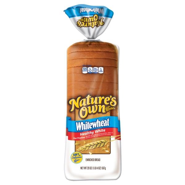 Nature's Own Whitewheat Bread, Healthy White Publix Super Markets