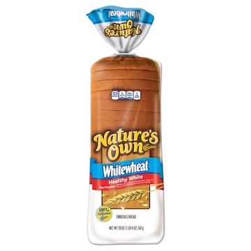 Nature's Own Whitewheat Bread, Healthy White