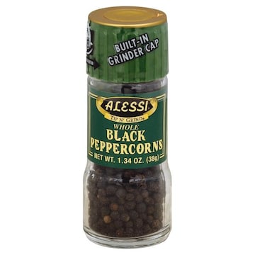 Alessi Tip N' Grind Peppercorns, Black, Whole