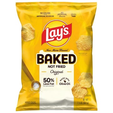 Lay's Baked Not Fried Original Potato Crisps