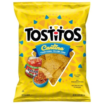 Tostitos Tortilla Chips, Cantina, Traditional Yellow Corn