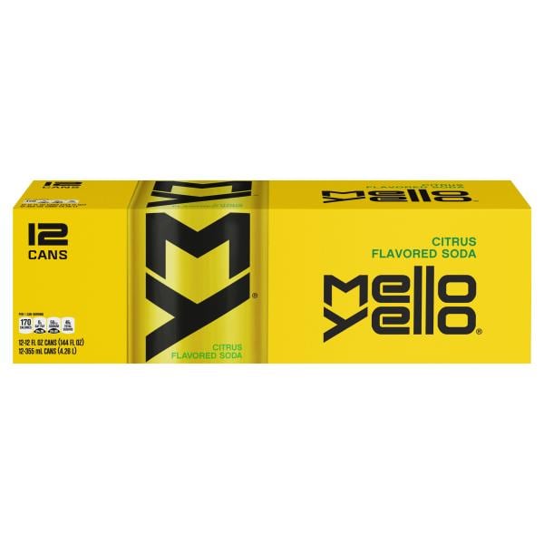 Mello Yello Soda, Citrus Flavored, Fridge Pack | Publix Super Markets