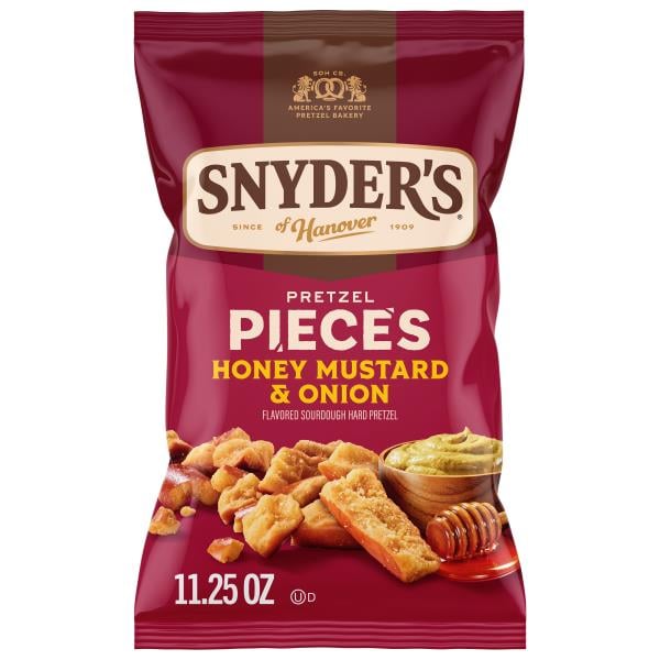 Snyder's of Hanover® Honey Mustard & Onion Flavored Pretzel Pieces
