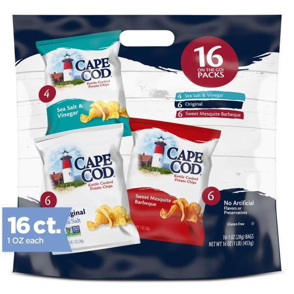 Cape Cod Cape Cod Potato Chips Variety Pack Publix Super Markets   373786 600x600 A 