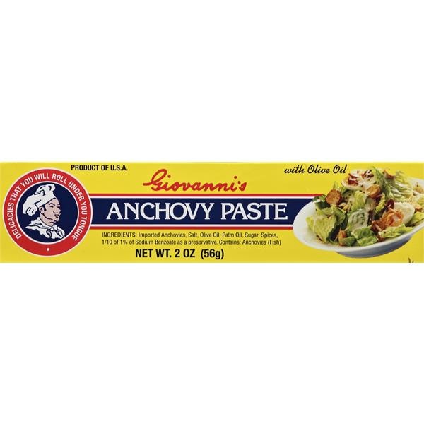 Giovannis Anchovy Paste, with Olive Oil Publix Super Markets