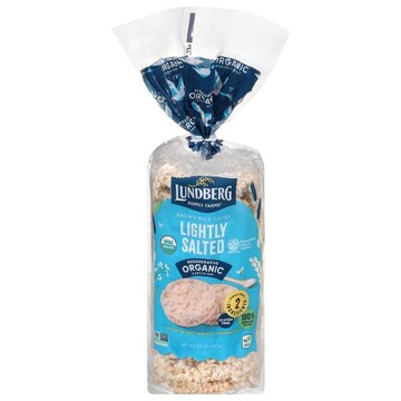 Lundberg Family Farms Organic Lightly Salted Brown Rice Cakes