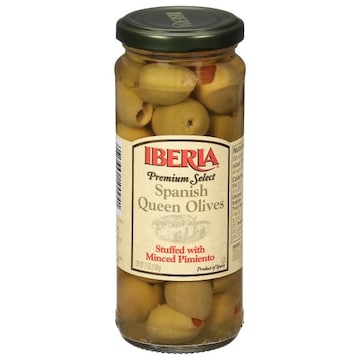 Iberia Premium Select Spanish Stuffed with Minced Pimiento Queen Olives