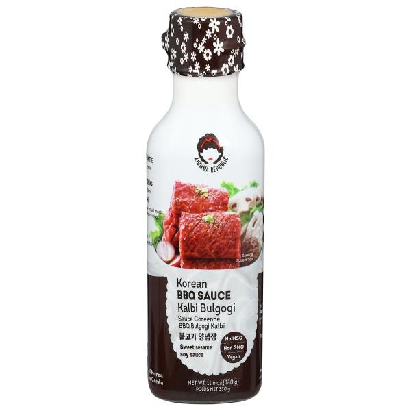 Ajumma Republic BBQ Sauce, Korean, Kalbi Bulgogi Publix Super Markets