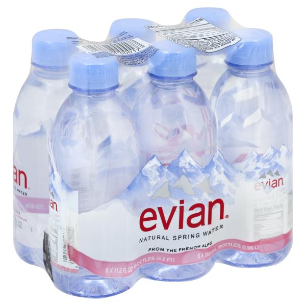 Evian Water, Natural Spring Publix Super Markets