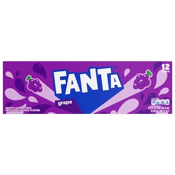 Fanta Soda, Grape Flavored