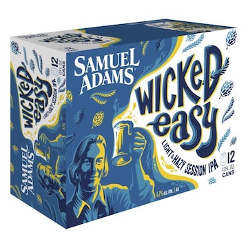Samuel Adams Wicked Easy on Hazy Lager