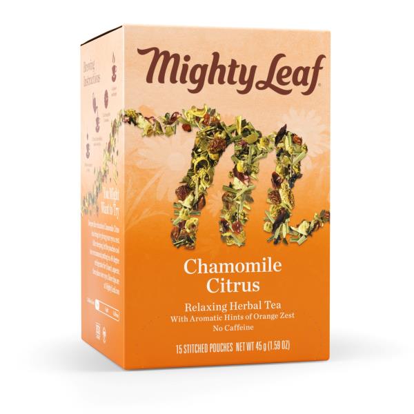 Mighty Leaf Tea Chamomile Citrus Herbal Tea 15ct Box Publix Super