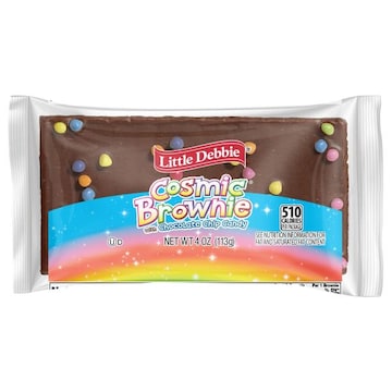 Little Debbie Cosmic Brownie with Chocolate Chip Candy