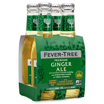 Fever-Tree Ginger Ale, Premium, 4 Pack