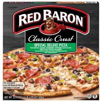 Red Baron Special Deluxe Classic Crust Frozen Pizza