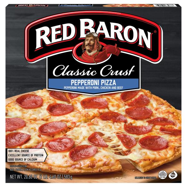 Red Baron Pepperoni Classic Crust Frozen Pizza | Publix Super Markets
