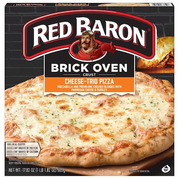 Red Baron Cheese Trio Brick Oven Frozen Pizza