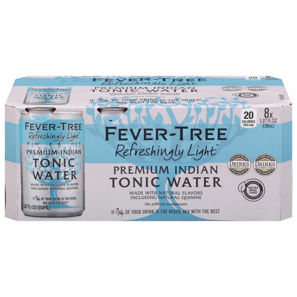 FeverTree Refreshingly Light Tonic Water, Indian, Premium Publix