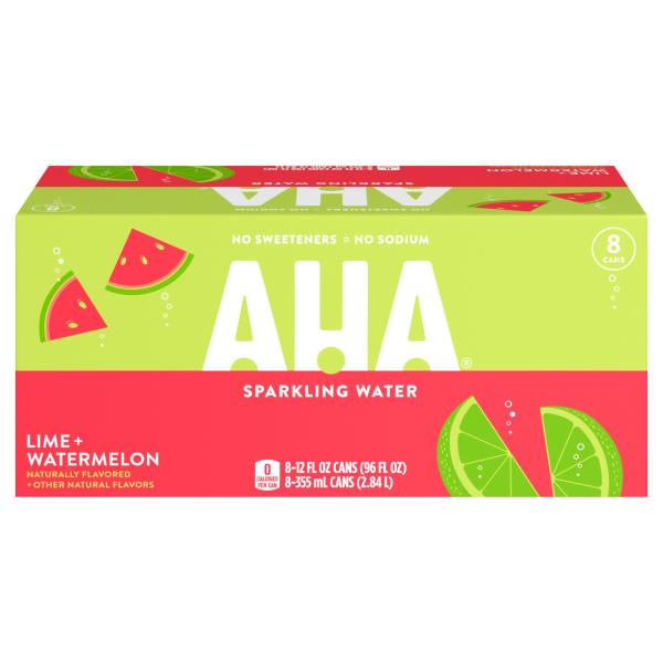 AHA Sparkling Water, Lime + Watermelon Publix Super Markets