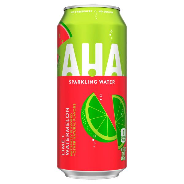 AHA Sparkling Water, Lime + Watermelon Publix Super Markets