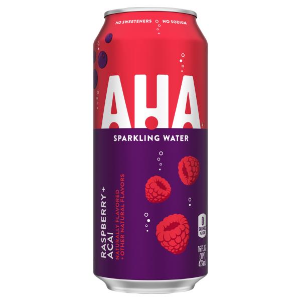 AHA Sparkling Water, Raspberry + Acai Publix Super Markets