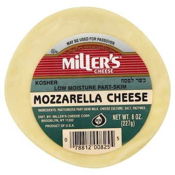 Millers Cheese Cheese, Mozzarella