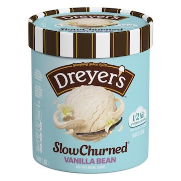 Dreyer's Vanilla Bean, Slow Churned, Light