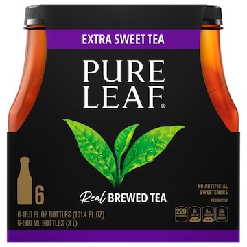 Pure Leaf Pure Leaf Real Brewed Tea Extra Sweet Tea 16.9 Fl Oz 6 Count