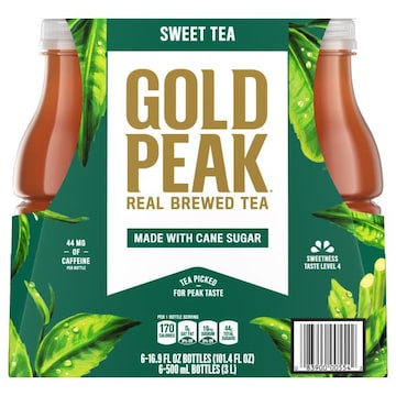 Gold Peak Brewed Tea, Sweet, Real